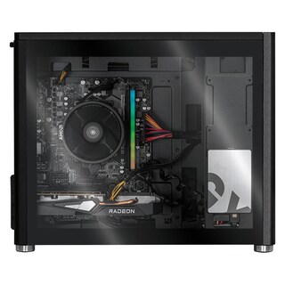 Foto 6 | Xtreme PC Gaming AMD Radeon RX 6500 XT Ryzen 5 5500 16GB SSD 250GB 2TB WIFI Eris Grey
