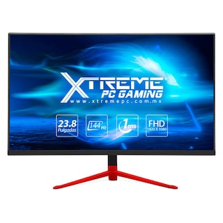 Foto 2 | Xtreme Pc Gaming Amd Radeon Rx 6500 Xt Ryzen 5 4500 16gb Ssd 250gb 2tb Monitor 23.8 144hz Wifi Black