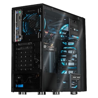Foto 4 | Xtreme Pc Gaming Amd Radeon Rx 6500 Xt Ryzen 5 4500 16gb Ssd 250gb 2tb Monitor 23.8 144hz Wifi Black