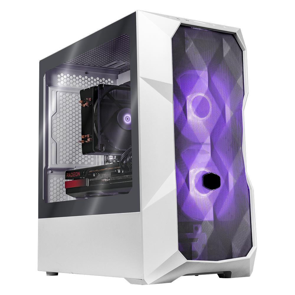 CPU Xtreme PC Gaming AMD Radeon RX 7700 XT Ryzen 7 5700x 32 GB SSD 1 TB 4TB Wifi White