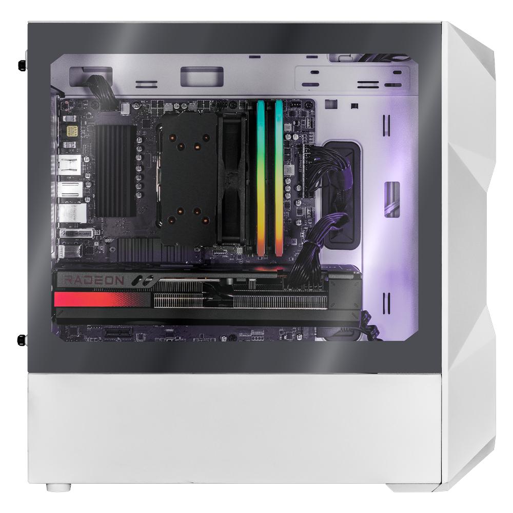 Foto 7 pulgar | CPU Xtreme PC Gaming AMD Radeon RX 7700 XT Ryzen 7 5700x 32 GB SSD 1 TB 4TB Wifi White