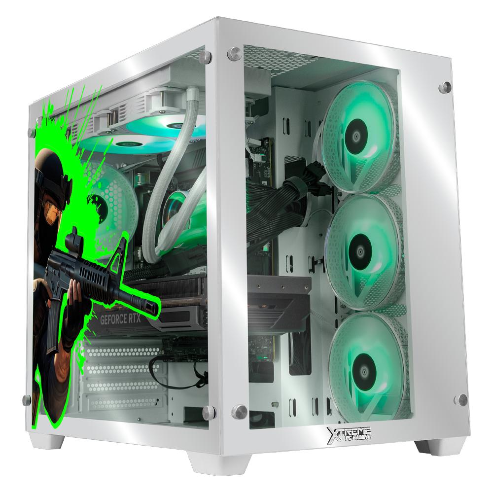 Xtreme PC Gaming Geforce Rtx 4070 Ti Intel Core I7 14700f Ssd 2tb 64 GB Ddr5 Sistema Líquido Wifi Counter Strike