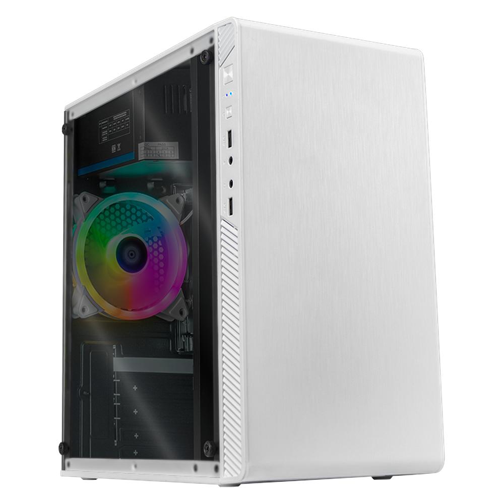 Xtreme Pc Gaming Computadora Intel Core I5 11400 16gb Ssd 500gb Wifi Blanco