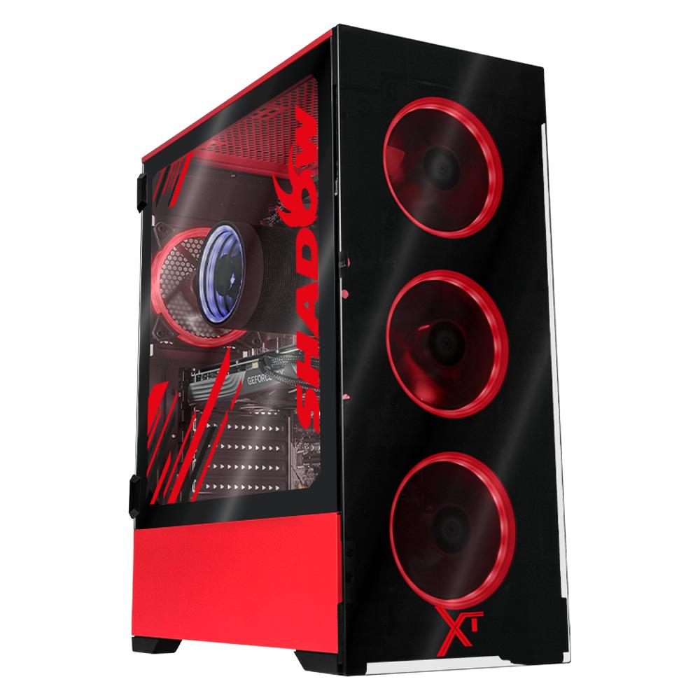 Foto 2 pulgar | Xtreme Pc Gaming Geforce Rtx 4070 Super Amd Ryzen 9 5900x 32gb Ssd 960gb 4tb Wifi Shadow Rojo