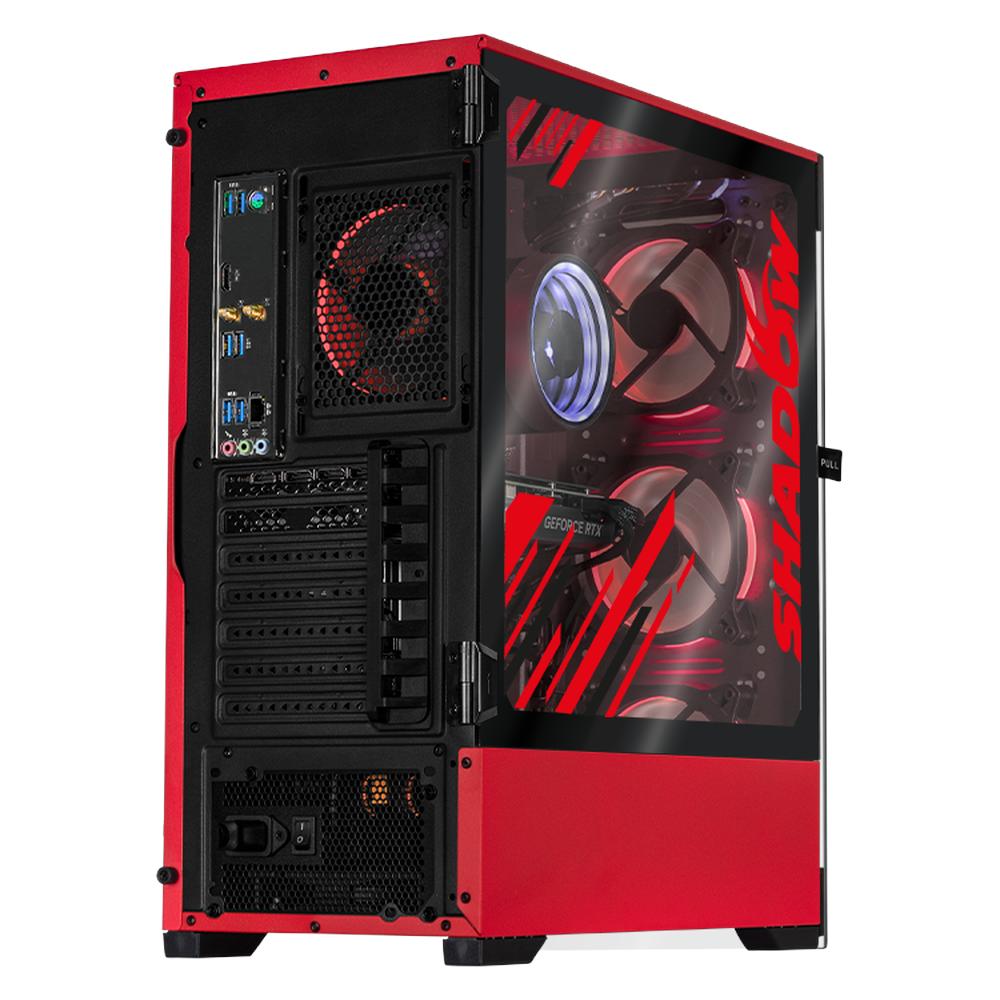 Foto 5 pulgar | Xtreme Pc Gaming Geforce Rtx 4070 Super Amd Ryzen 9 5900x 32gb Ssd 960gb 4tb Wifi Shadow Rojo