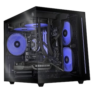 Foto 1 | Xtreme Pc Gaming Geforce Rtx 4060 Amd Ryzen 7 5700x 32gb Ssd 1tb Sistema Liquido Wifi Black