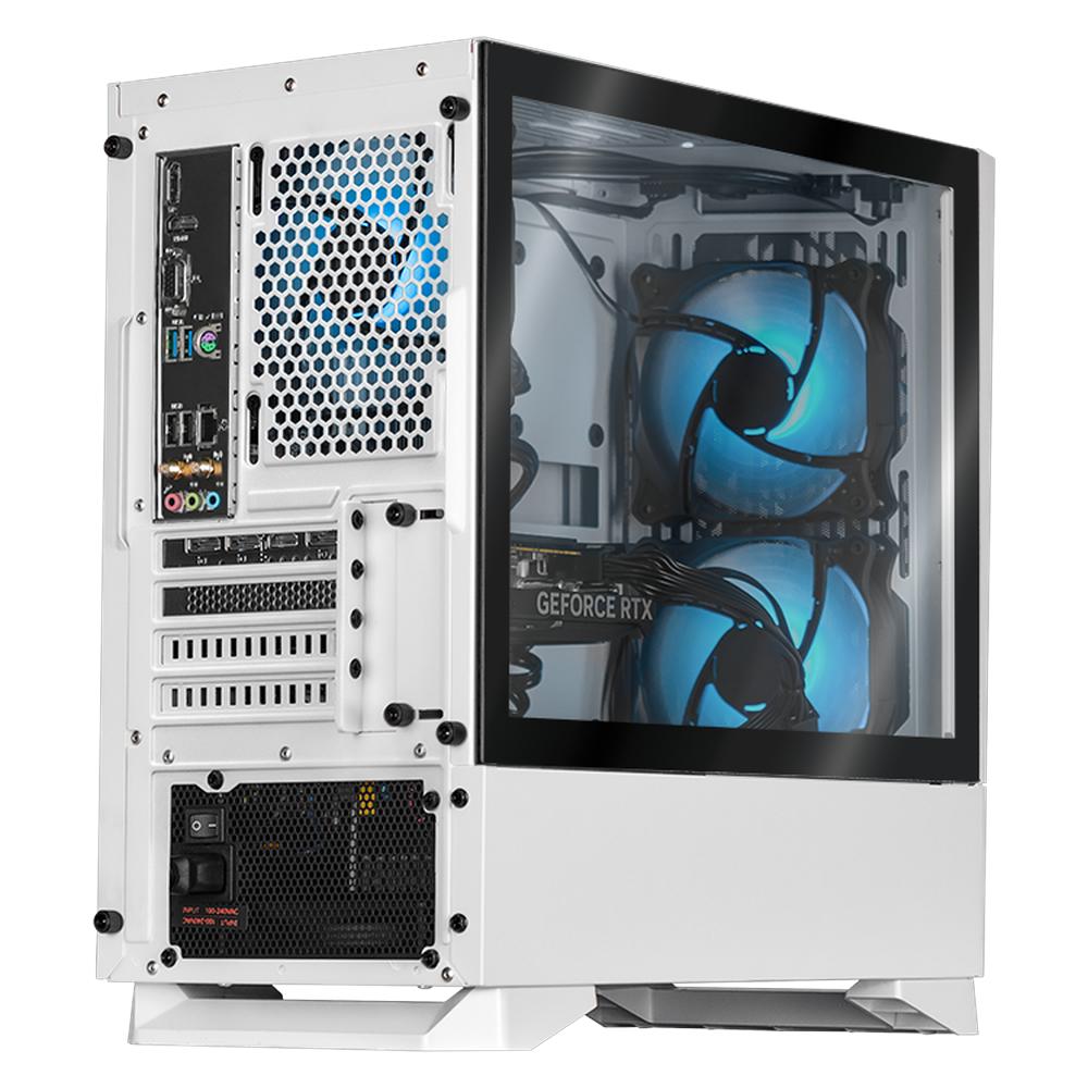 Foto 5 pulgar | Xtreme Pc Gaming Geforce Rtx 4060 Intel Core I5 12400f 32gb Ssd 500gb 2tb Wifi Bluetooth Air White