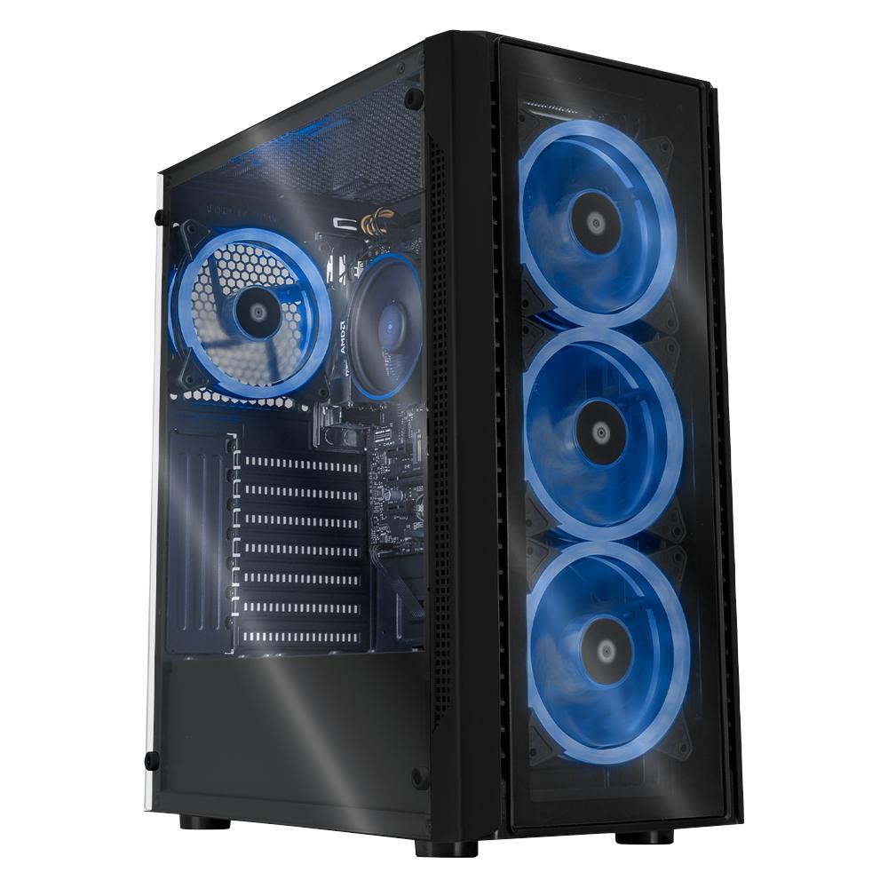 Foto 2 pulgar | Xtreme PC Gaming AMD Radeon Vega Renoir Ryzen 5 5600G 16 GB SSD 120 GB 2 TB Wifi Black