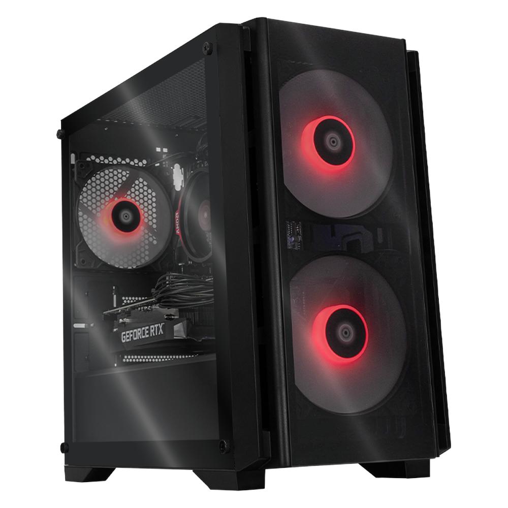 Xtreme Pc Gaming Geforce Rtx 3060 Amd Ryzen 5 5600x 16gb Ssd 500gb 4tb Wifi Carbono Black