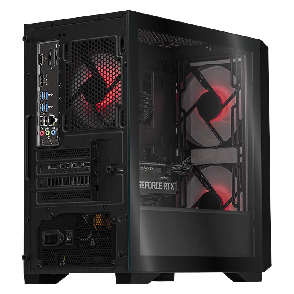 Foto 5 pulgar | Xtreme Pc Gaming Geforce Rtx 3060 Amd Ryzen 5 5600x 16gb Ssd 500gb 4tb Wifi Carbono Black