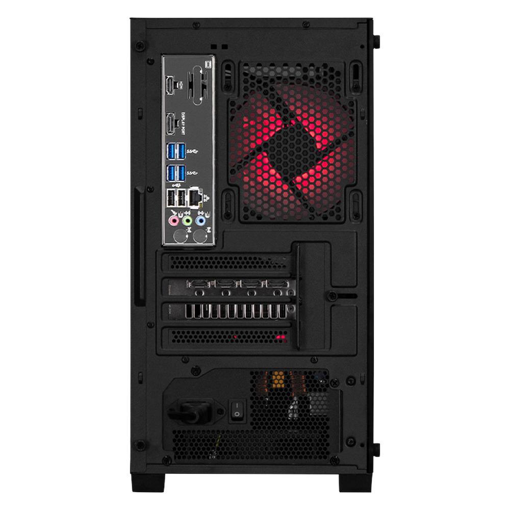 Foto 6 pulgar | Xtreme Pc Gaming Geforce Rtx 3060 Amd Ryzen 5 5600x 16gb Ssd 500gb 4tb Wifi Carbono Black