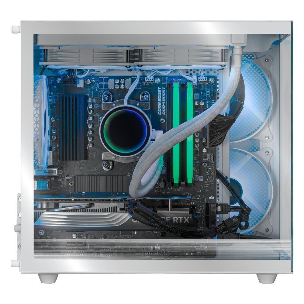 Foto 7 pulgar | Xtreme Pc Gaming Geforce Rtx 4060 Amd Ryzen 7 5700x 32gb Ssd 1tb Wifi Tank Pro Blanco