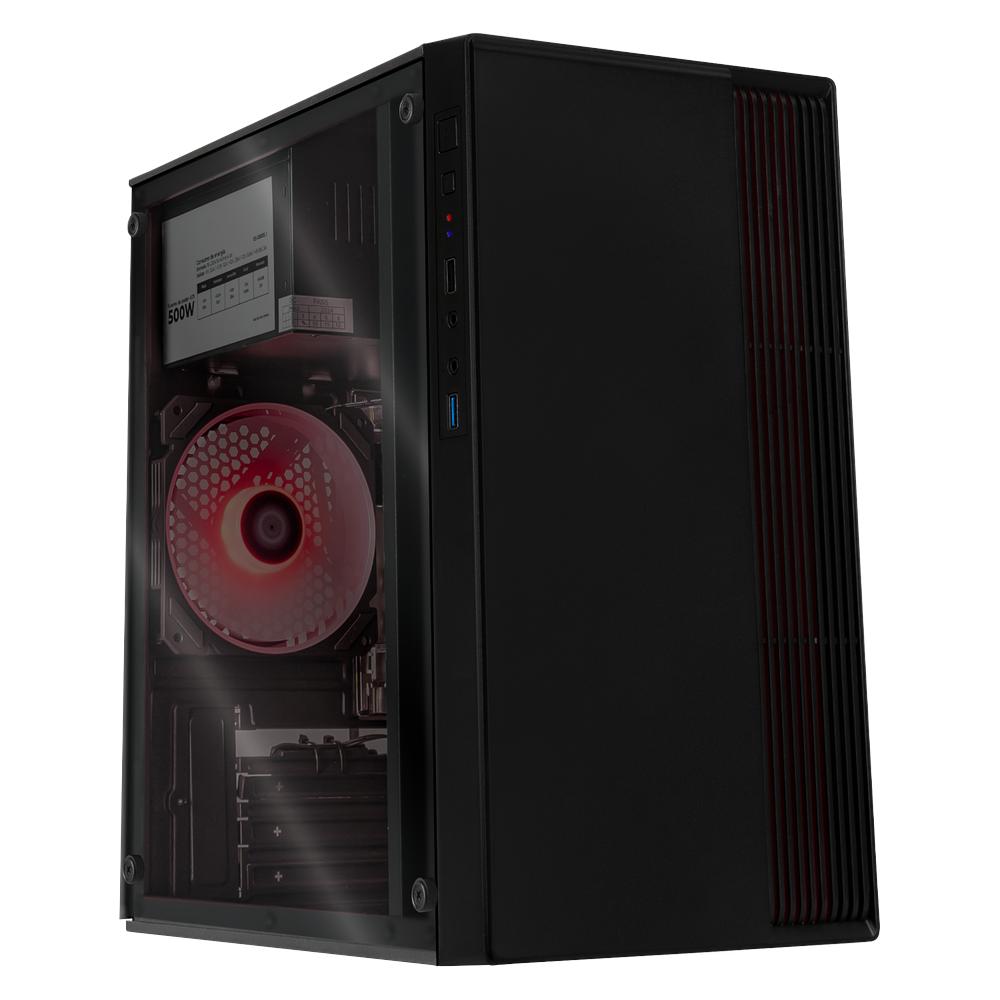 Foto 2 pulgar | Xtreme Pc Gaming Amd Radeon Vega Renoir Ryzen 5 4600g 16gb Ssd 500gb Wifi Fusion Negro