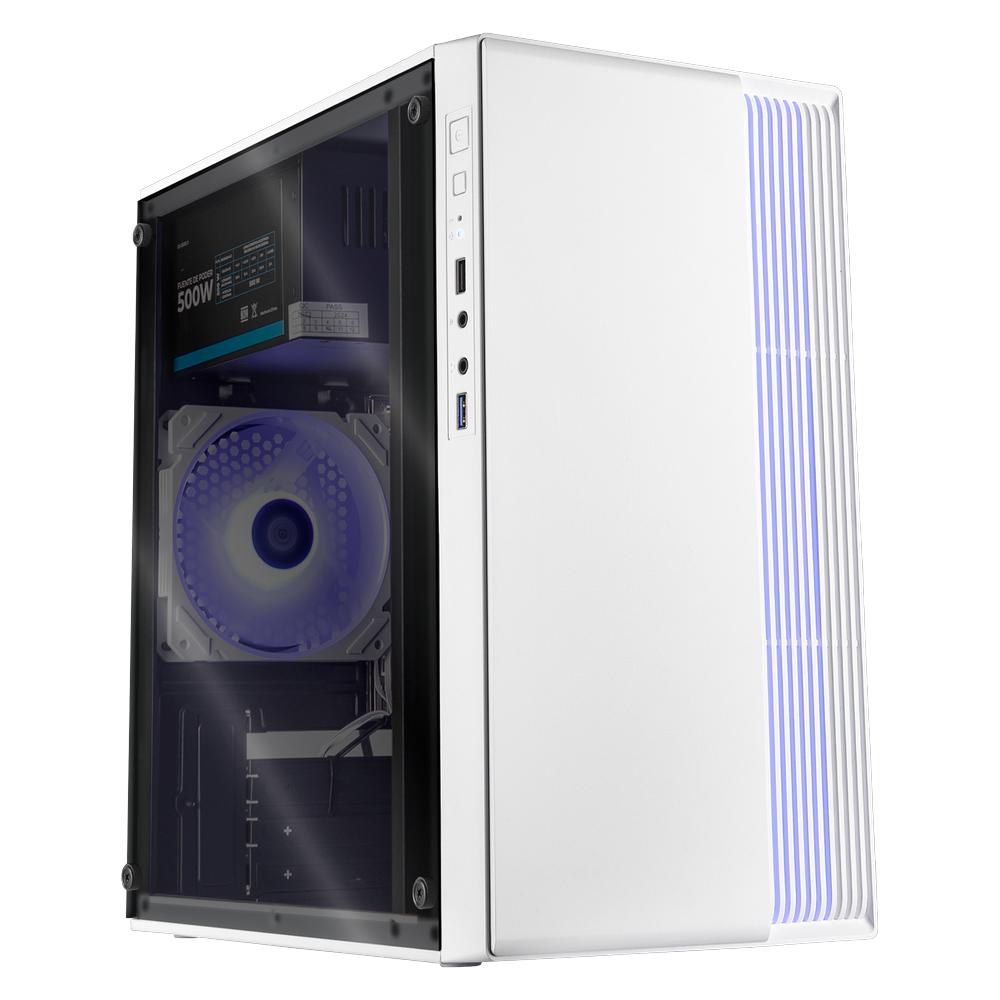 Foto 2 pulgar | Xtreme Pc Gaming Amd Radeon Vega Renoir Ryzen 5 4600g 16gb Ssd 500gb Wifi Fusion Blanco