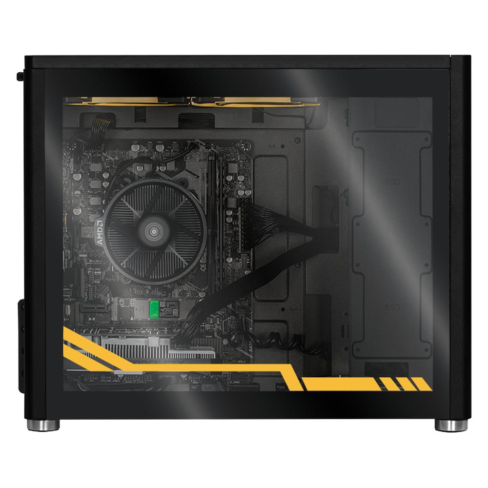 Foto 6 pulgar | Xtreme Pc Gaming Asus Tuf Geforce Gtx 1650 Amd Ryzen 5 5500 16gb Ssd 500gb 2tb Wifi Eris Black