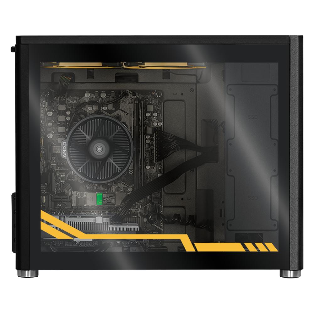 Foto 6 pulgar | Xtreme Pc Gaming Asus Tuf Geforce Gtx 1650 Amd Ryzen 5 5500 16gb Ssd 500gb 2tb Wifi Eris Grey