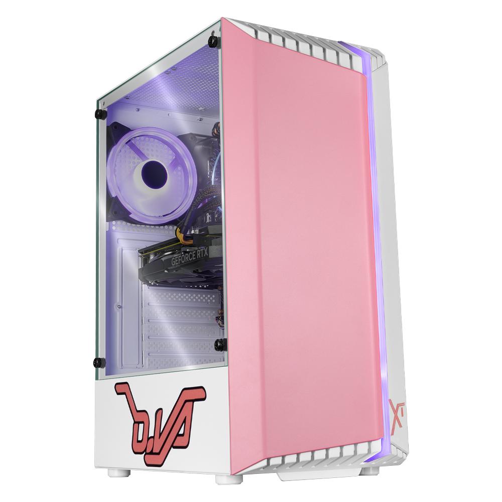 Foto 2 pulgar | Xtreme Pc Gaming Geforce Rtx 4060 Intel Core I7 12700f 32gb Ssd 1tb Wifi Pink Rabbit