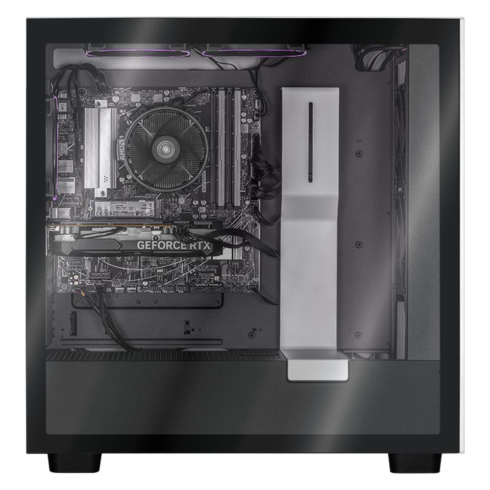 Foto 7 pulgar | Xtreme Pc Gaming Nzxt Geforce Rtx 4060 Amd Ryzen 7 8700f 32gb Ddr5 Ssd 1tb Wifi White