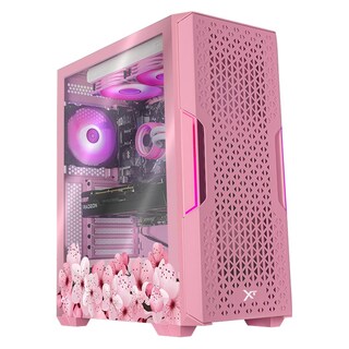Foto 1 | Xtreme Pc Gaming Amd Radeon Rx 7600 Xt Ryzen 7 5800x 32gb Ssd 500gb 2tb Sistema Liquido Wifi Sakura