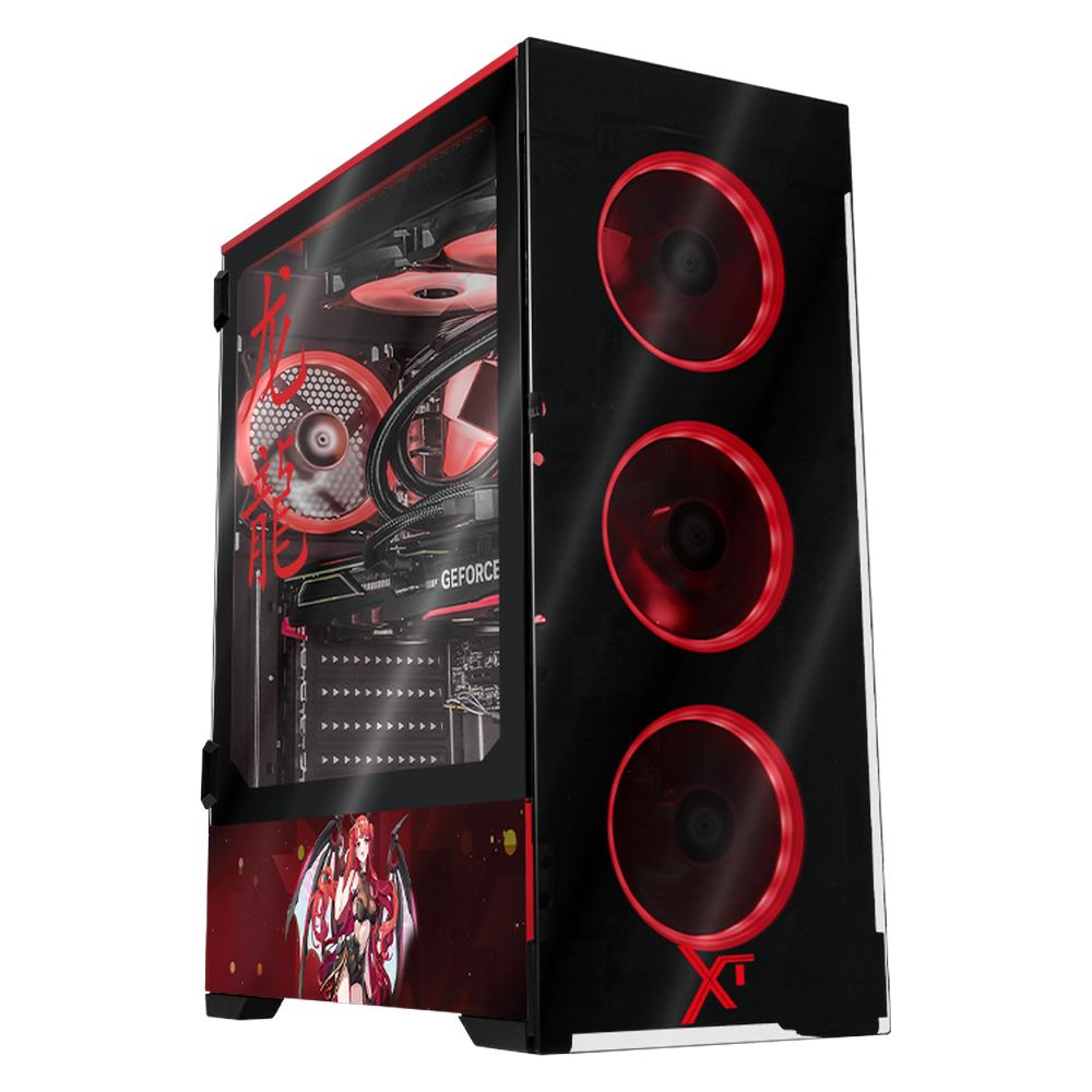 Xtreme Pc Gaming Geforce Rtx 4070 Super Amd Ryzen 9 5900x 32gb Ssd 1tb 4tb Sistema Liquido Wifi Vamp $31,999