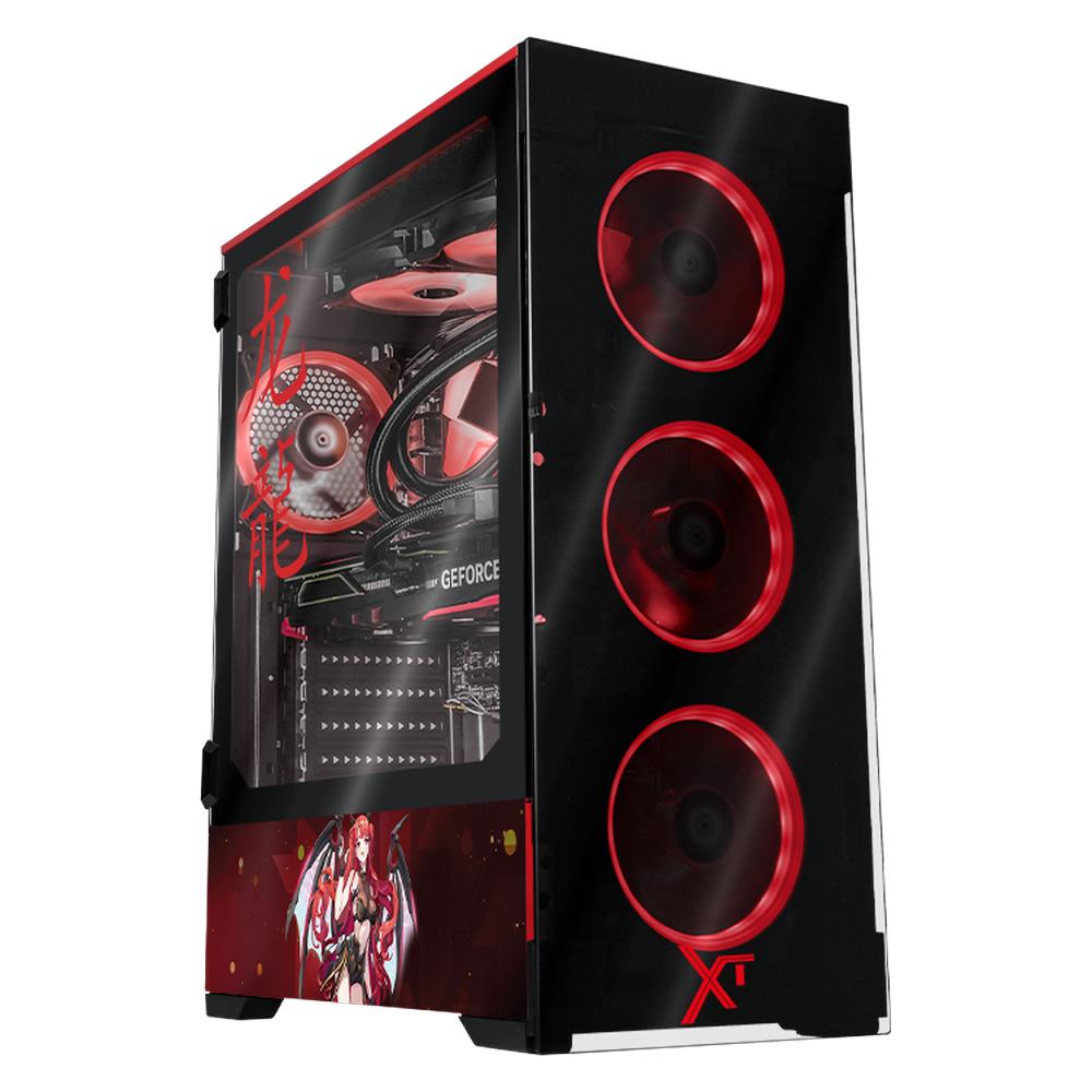 Xtreme Pc Gaming Geforce Rtx 4070 Super Amd Ryzen 9 5900x 32gb Ssd 1tb 4tb Sistema Liquido Wifi Vamp