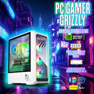 Foto 6 | Pc Gamer Grizzly Amd Ryzen 7 5700g 3.8 Ghz / Ram 16 Gb / Ssd M.2 1tb / Wifi / Bt