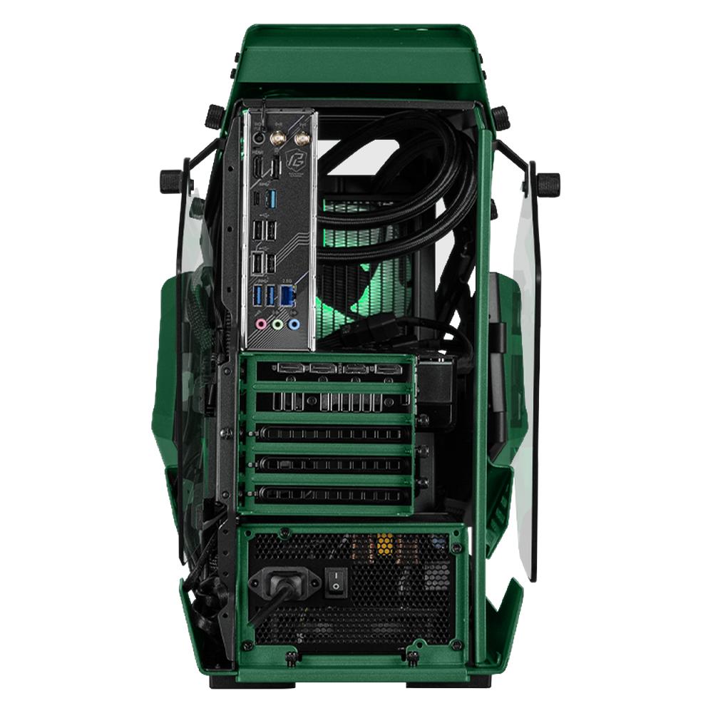 Foto 6 pulgar | Xtreme Pc Gaming Geforce Rtx 4070 Super Amd Ryzen 9 7900x 32gb Ddr5 Ssd 2tb Sistema Liquido Wifi Green