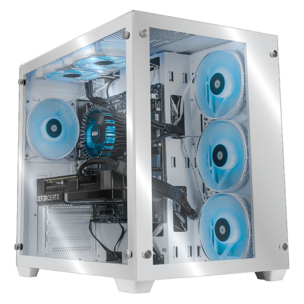 Foto 2 pulgar | Xtreme Pc Gaming Geforce Rtx 4070 Super Intel Core I9 12900f 32gb Ddr5 Ssd 1tb Wifi Tank Pro White