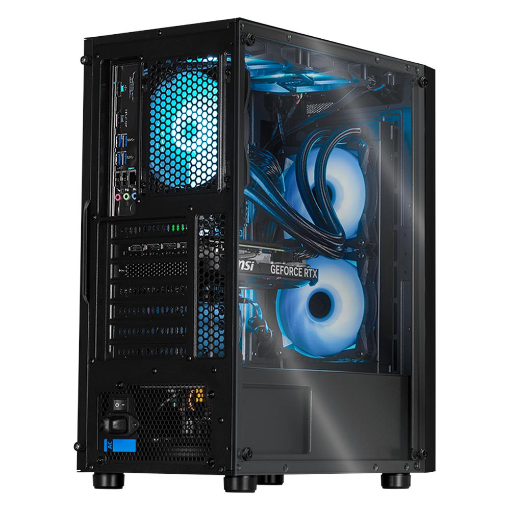 Foto 5 pulgar | Xtreme Pc Gaming Msi Geforce Rtx 4060 Ti Amd Ryzen 7 5800x 32gb Ssd 500gb 2tb Sistema Liquido Wifi Vampiric
