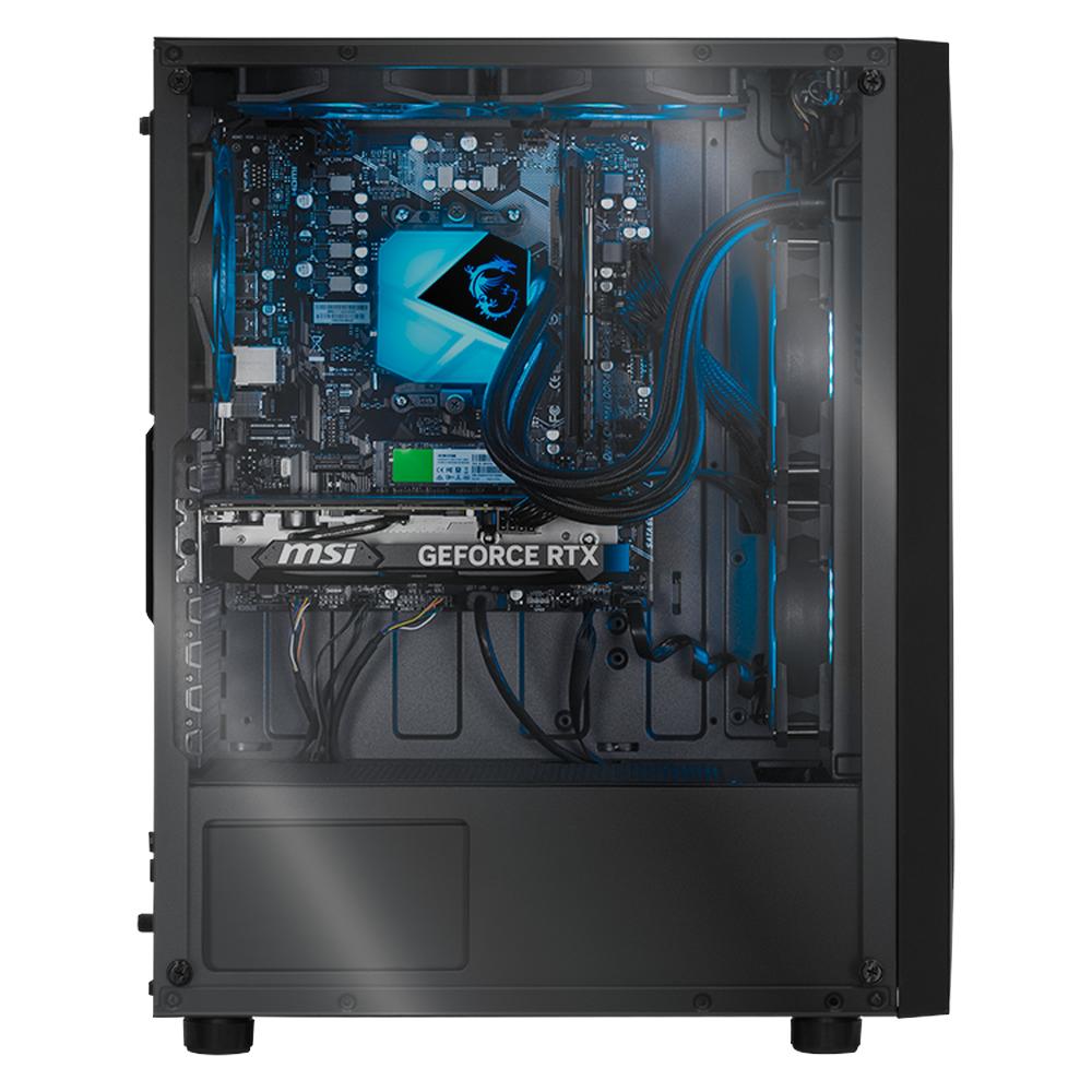 Foto 6 | Xtreme Pc Gaming Msi Geforce Rtx 4060 Ti Amd Ryzen 7 5800x 32gb Ssd 500gb 2tb Sistema Liquido Wifi Vampiric