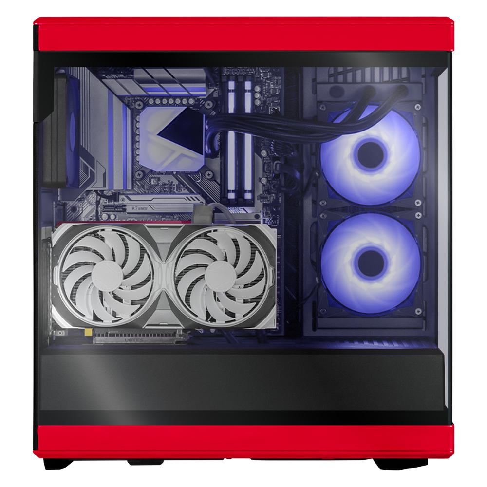 Foto 7 pulgar | Xtreme Pc Gaming Geforce Rtx 4070 Ti Super Intel Core I9 14900kf 32gb Ddr5 Ssd 2tb Sistema Liquido Wifi Bluetooth Red