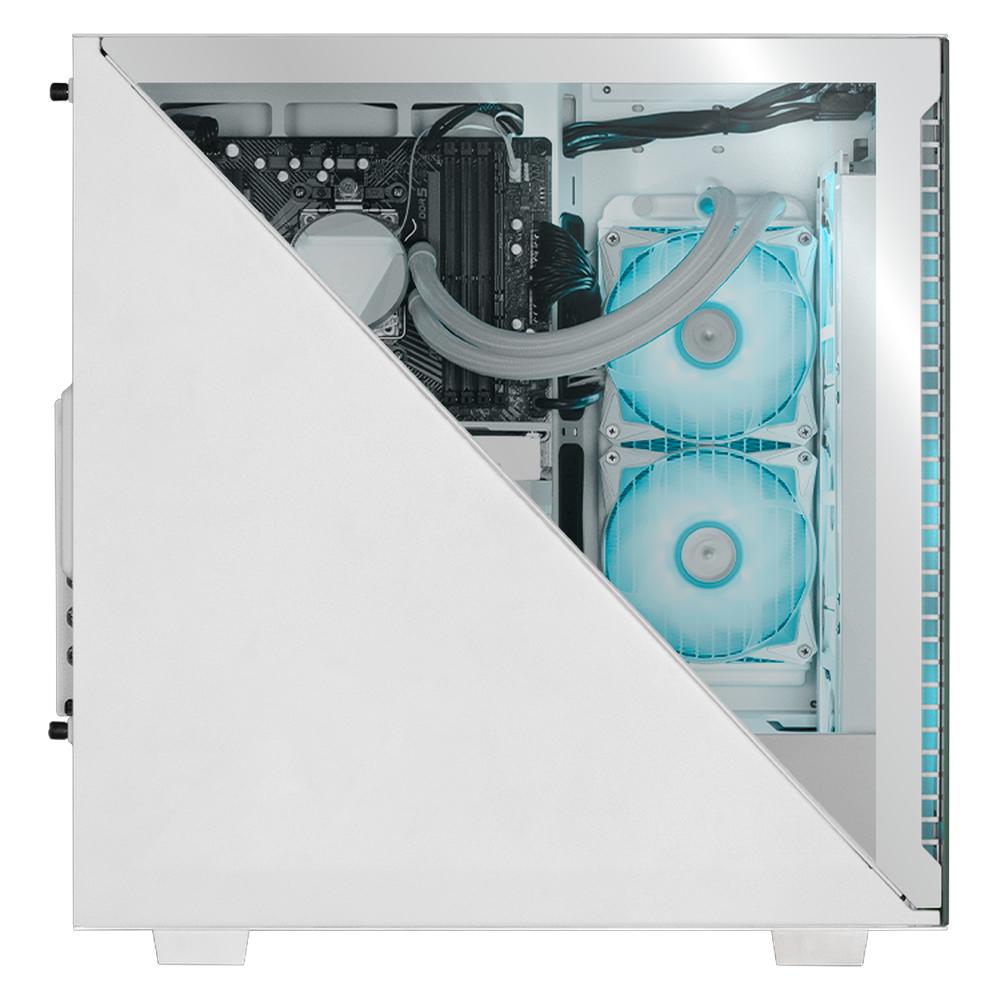 Foto 7 pulgar | Xtreme Pc Gaming Geforce Rtx 4070 Ti Super Amd Ryzen 7 9700x 32gb Ddr5 Ssd 2tb Sistema Liquido Wifi Divider White