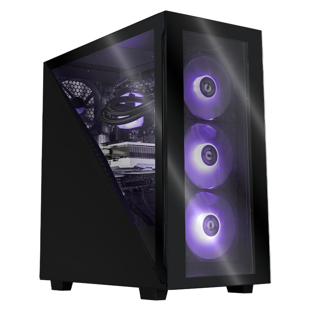 Foto 2 pulgar | Xtreme Pc Gaming Geforce Rtx 4070 Ti Super Amd Ryzen 7 9700x 32gb Ddr5 Ssd 2tb Sistema Liquido Wifi Divider Black