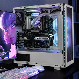 Foto 6 | Xtreme Pc Gaming Geforce Rtx 4070 Ti Super Intel Core I9 14900kf 32gb Ddr5 Ssd 2tb Sistema Liquido Wifi Divider White