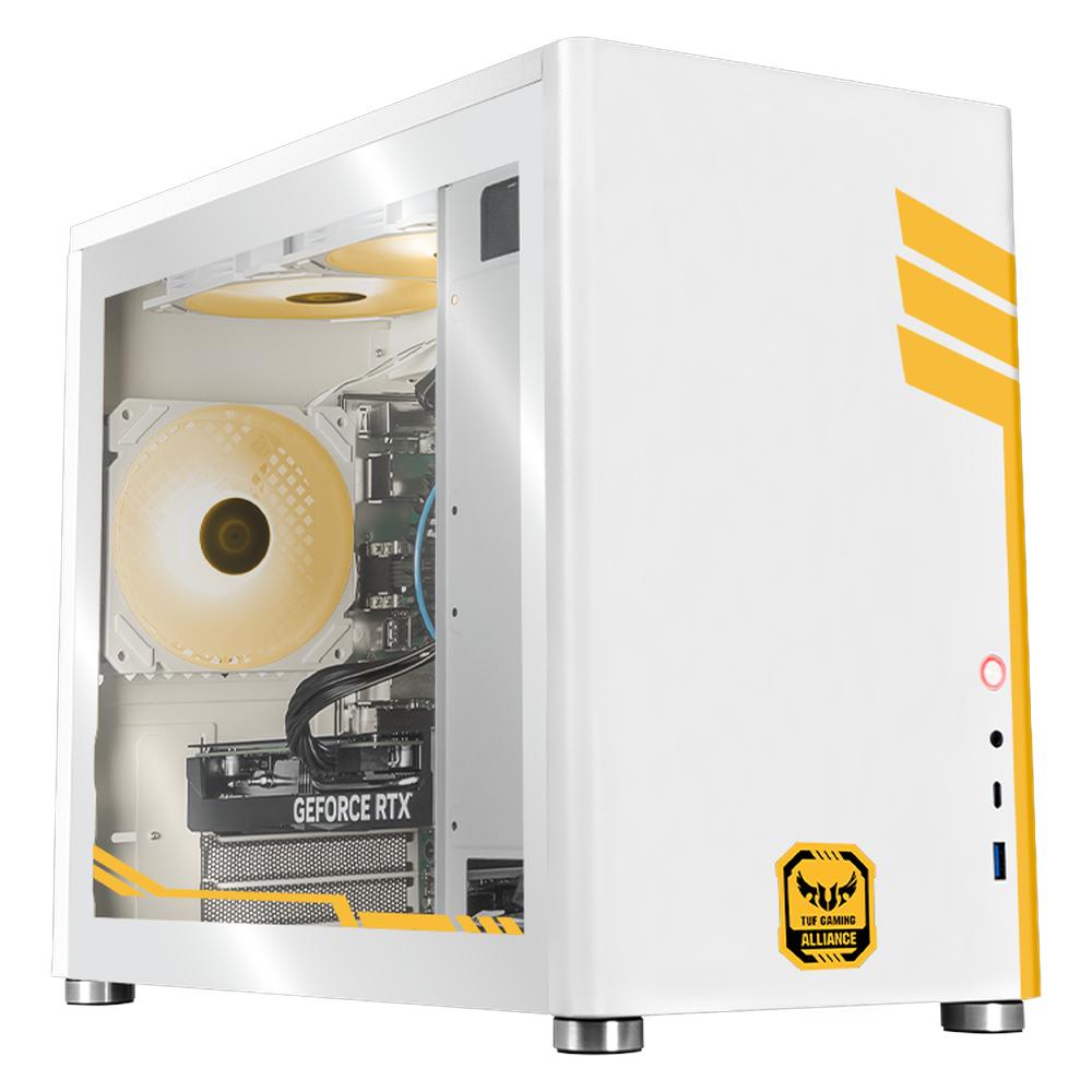 Foto 1 | Xtreme Pc Gaming Asus Tuf Geforce Rtx 4060 Intel Core I5 12400f 32gb Ssd 1tb Wifi White