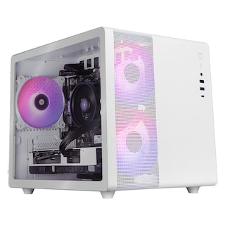 Foto 1 | Xtreme Pc Gaming Geforce Rtx 4060 Amd Ryzen 5 5600x 32gb Ssd 1tb Wifi Mini Tank White