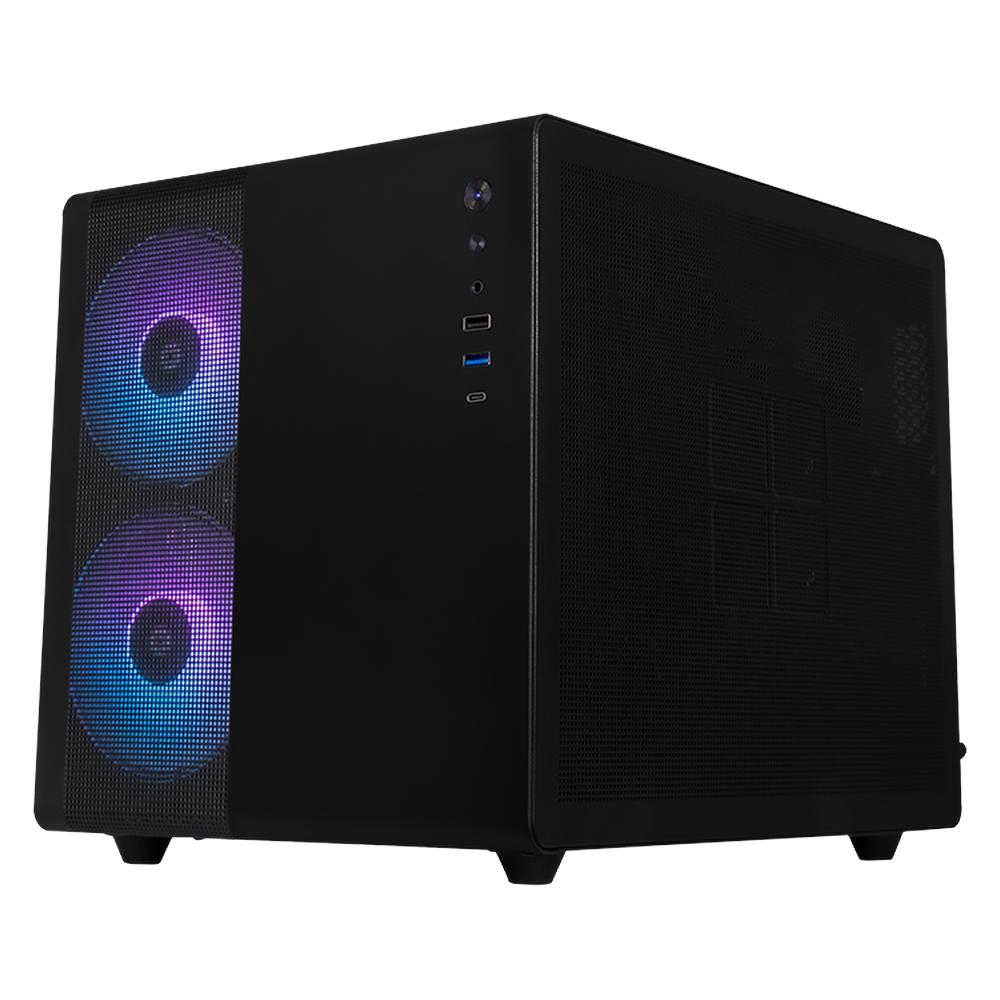 Foto 3 | Xtreme Pc Gaming Amd Radeon Rx 6650 Xt Ryzen 5 5600x 32gb Ssd 1tb Wifi Mini Tank Black