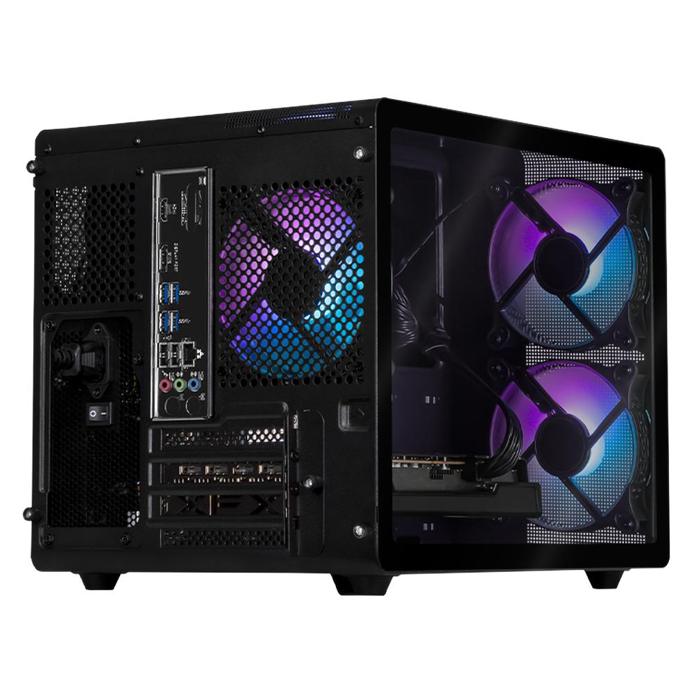 Foto 4 | Xtreme Pc Gaming Amd Radeon Rx 6650 Xt Ryzen 5 5600x 32gb Ssd 1tb Wifi Mini Tank Black