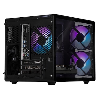 Foto 4 | Xtreme Pc Gaming Amd Radeon Rx 6650 Xt Ryzen 5 5600x 32gb Ssd 1tb Wifi Mini Tank Black