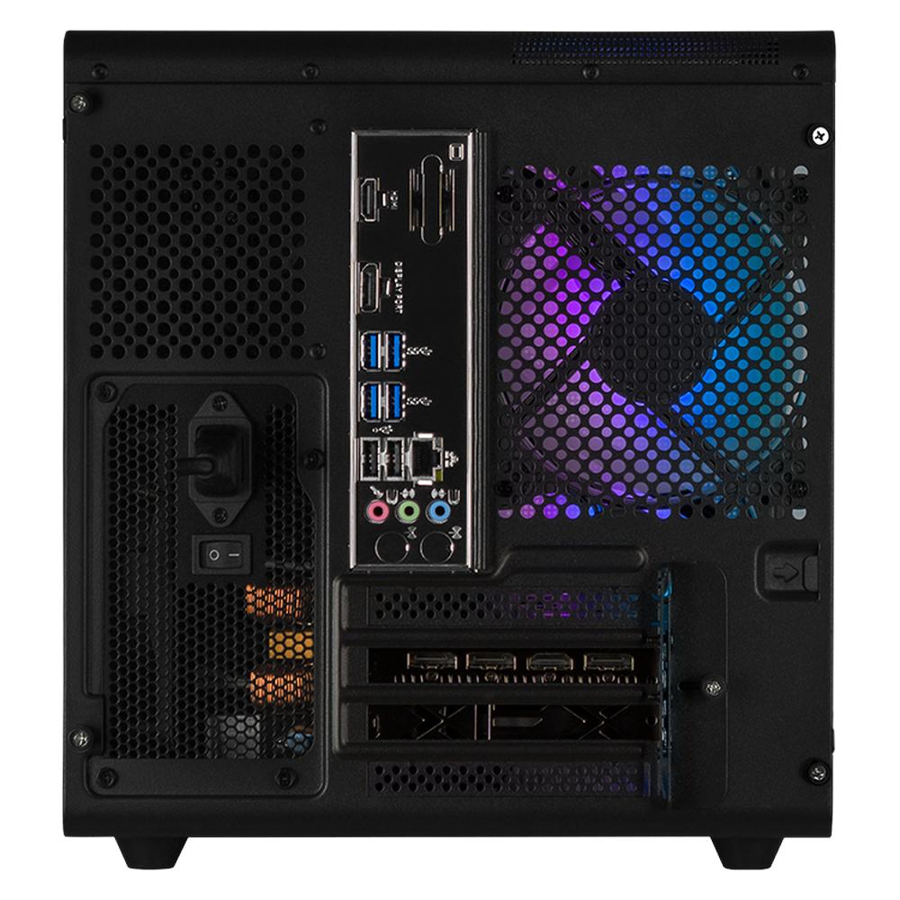 Foto 6 pulgar | Xtreme Pc Gaming Amd Radeon Rx 6650 Xt Ryzen 5 5600x 32gb Ssd 1tb Wifi Mini Tank Black