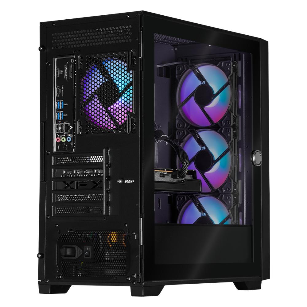 Foto 5 pulgar | Xtreme Pc Gaming Amd Radeon Rx 6650 Xt Ryzen 5 5600 16gb Ssd 1tb Wifi Carbono Black