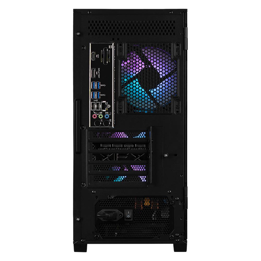 Foto 6 pulgar | Xtreme Pc Gaming Amd Radeon Rx 6650 Xt Ryzen 5 5600 16gb Ssd 1tb Wifi Carbono Black