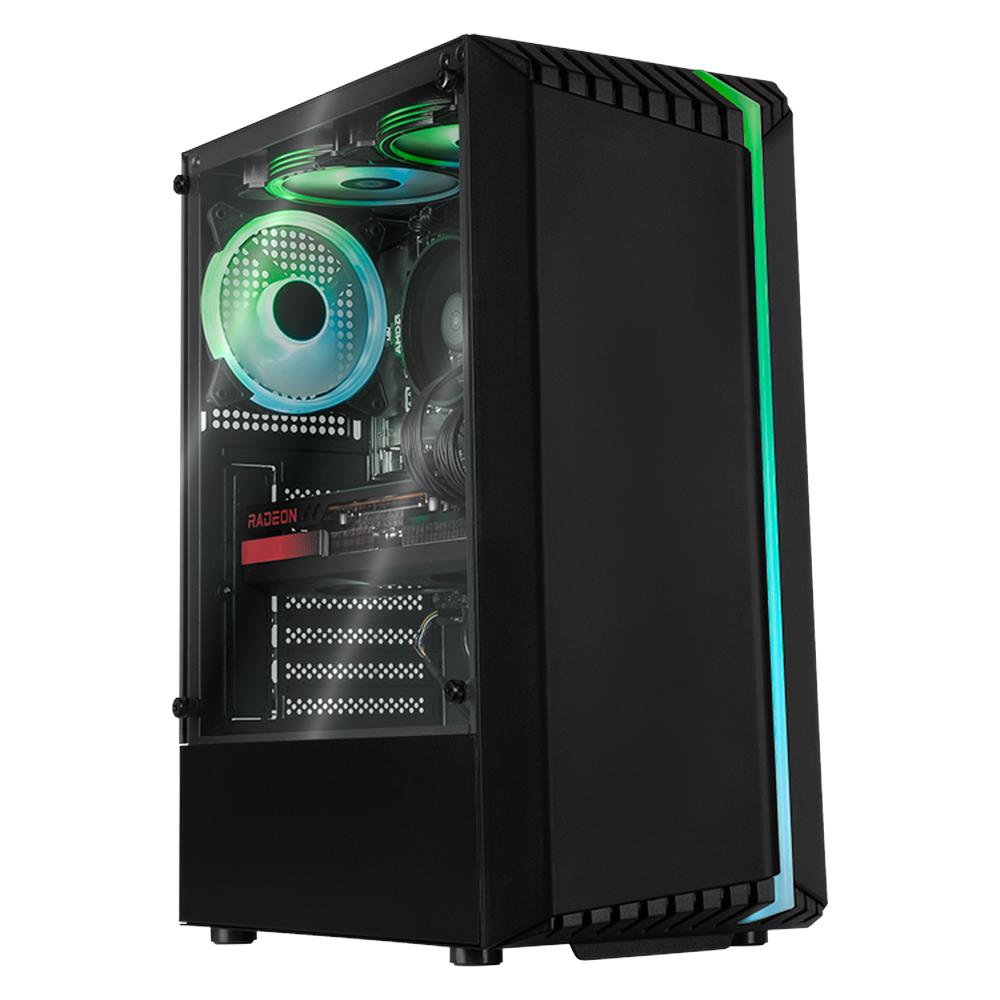 Foto 1 | Xtreme Pc Gaming Amd Radeon Rx 7700 Xt Ryzen 7 8700f 32gb Ddr5 Ssd 1tb Wifi Black