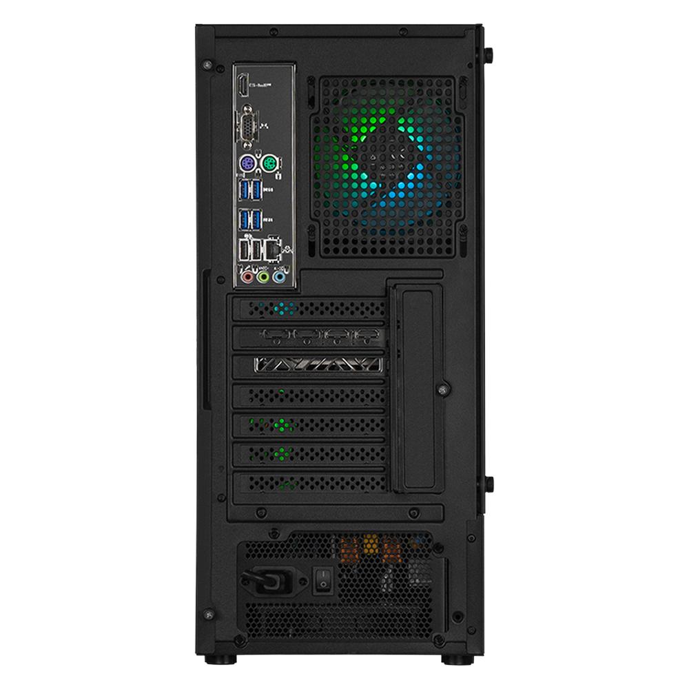 Foto 4 pulgar | Xtreme Pc Gaming Amd Radeon Rx 7700 Xt Ryzen 7 8700f 32gb Ddr5 Ssd 1tb Wifi Black