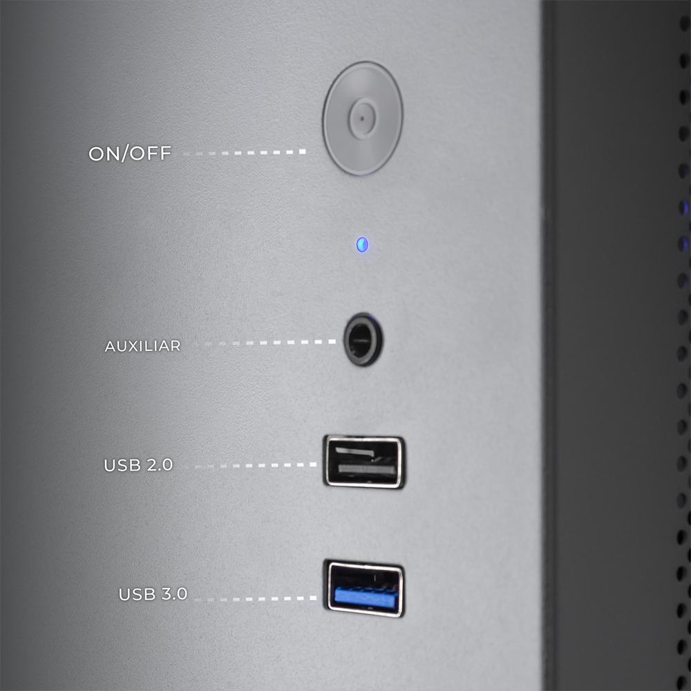 Foto 6 pulgar | Xtreme Pc Gaming Computadora Intel Core I5 12400 16gb Ssd 500gb Wifi Neuss Plus White