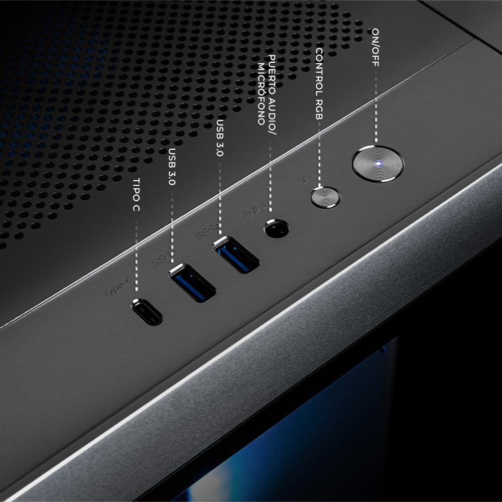 Foto 5 | PC Gamer Dtx Gaming Geforce Rtx 4070 Super Intel Core I9 14900f 32gb Ddr5 Ssd 1tb Wifi Titan T6 Silver