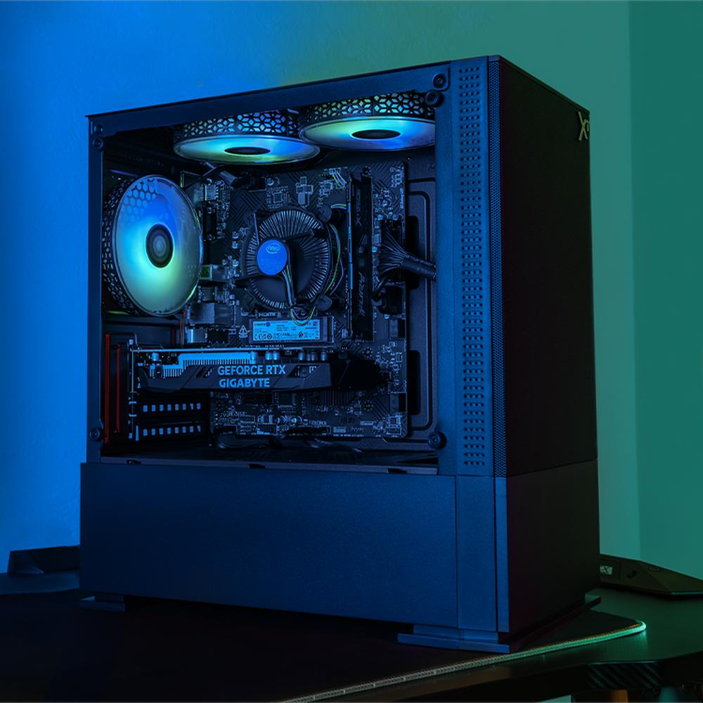 Foto 7 pulgar | Xtreme Pc Gaming Geforce Rtx 3050 Intel Core I5 10400f 16gb Ssd 1tb Wifi Air Flow Black