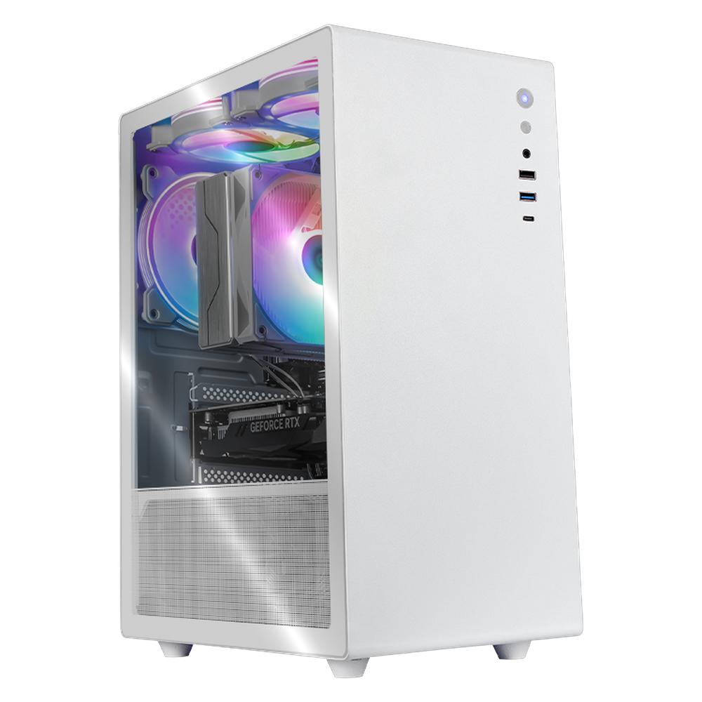 Foto 2 pulgar | Xtreme Pc Gaming Geforce Rtx 3050 Amd Ryzen 7 5800x 16gb Ssd 1tb Wifi Neuss Pro White