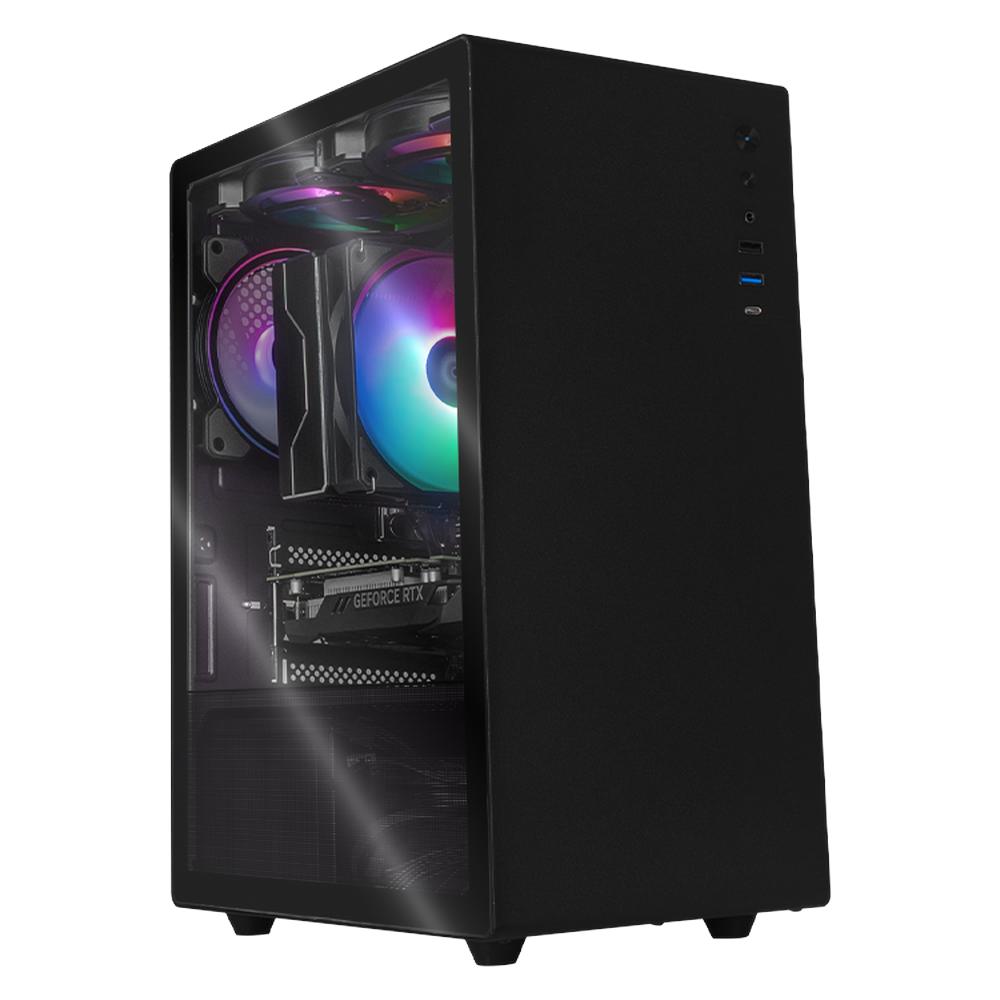 Xtreme Pc Gaming Geforce Rtx 3050 Amd Ryzen 7 5800x 16gb Ssd 1tb Wifi Neuss Pro Black