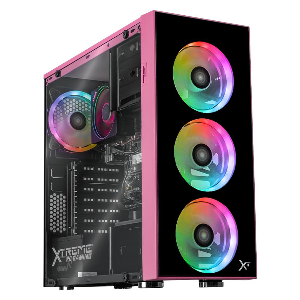 Foto 2 pulgar | Pc Gaming Xtreme Dragonfly Pink con Ryzen 9 7900 32GB DDR5 SSD 1TB y WiFi